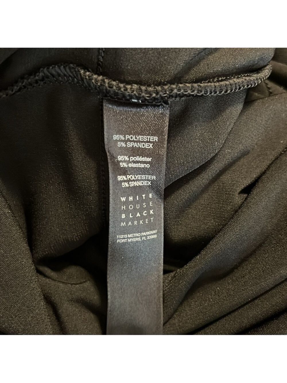White House Black Market dress. Size XS, black, flowy, feminine, LBD, sleevless. - Picture 8 of 11